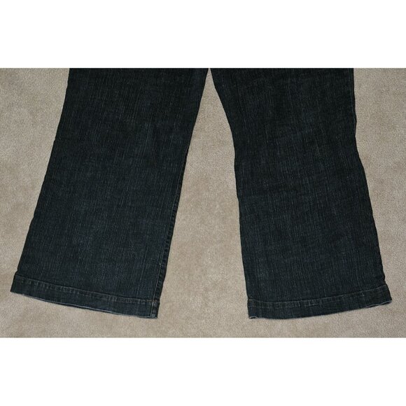 Venezia Blue Jeans Trouser Dark Wash Plus Size 8 Approx 42" Waist 30" Inseam - Picture 11 of 11